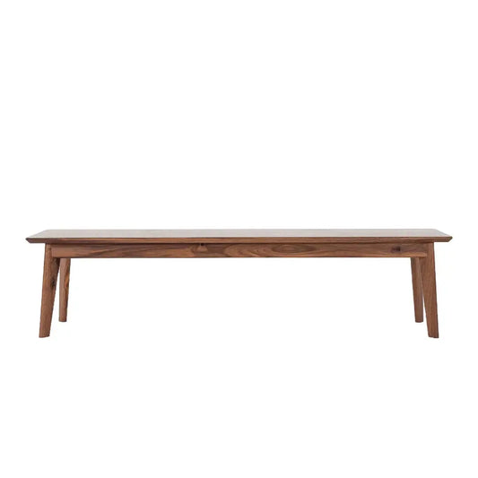 Santa Monica Bench - Modern Walnut Bench Moderncre8ve