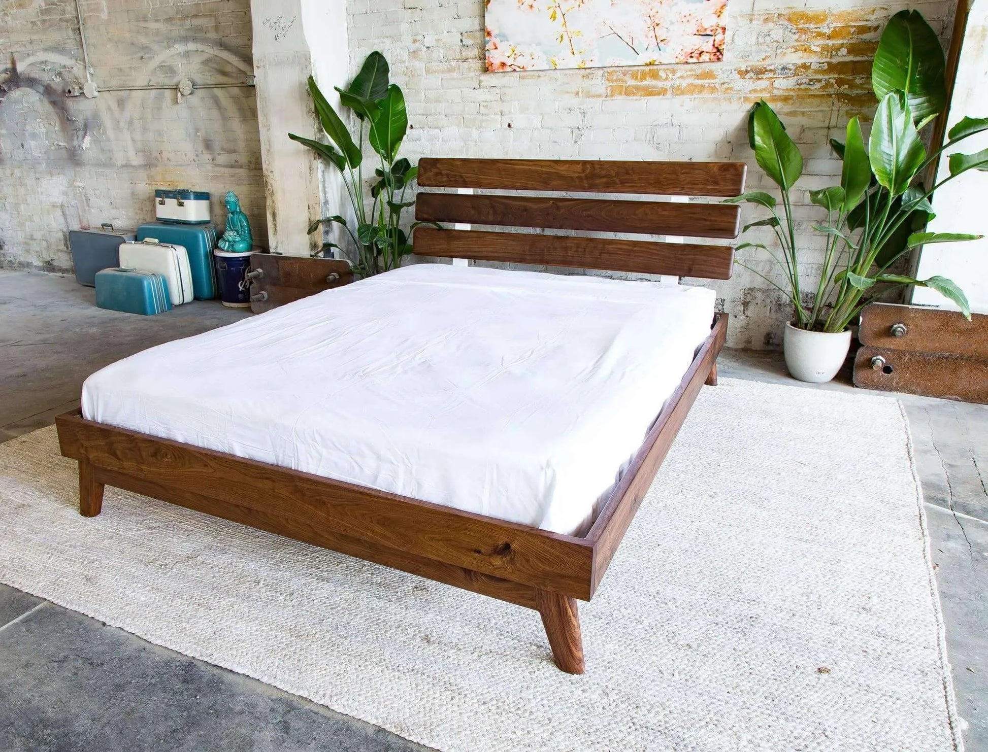 [Mid Century Furniture]-[Modern Handmade Furniture]-Bed-Moderncre8ve