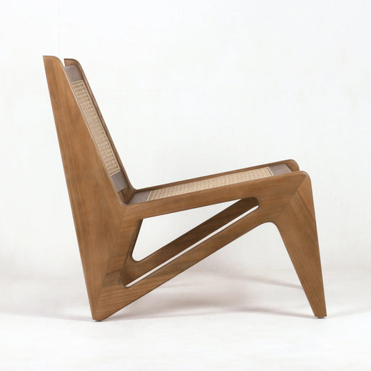 The Kangaroo: Modernist lounge chair In Teak - Moderncre8ve