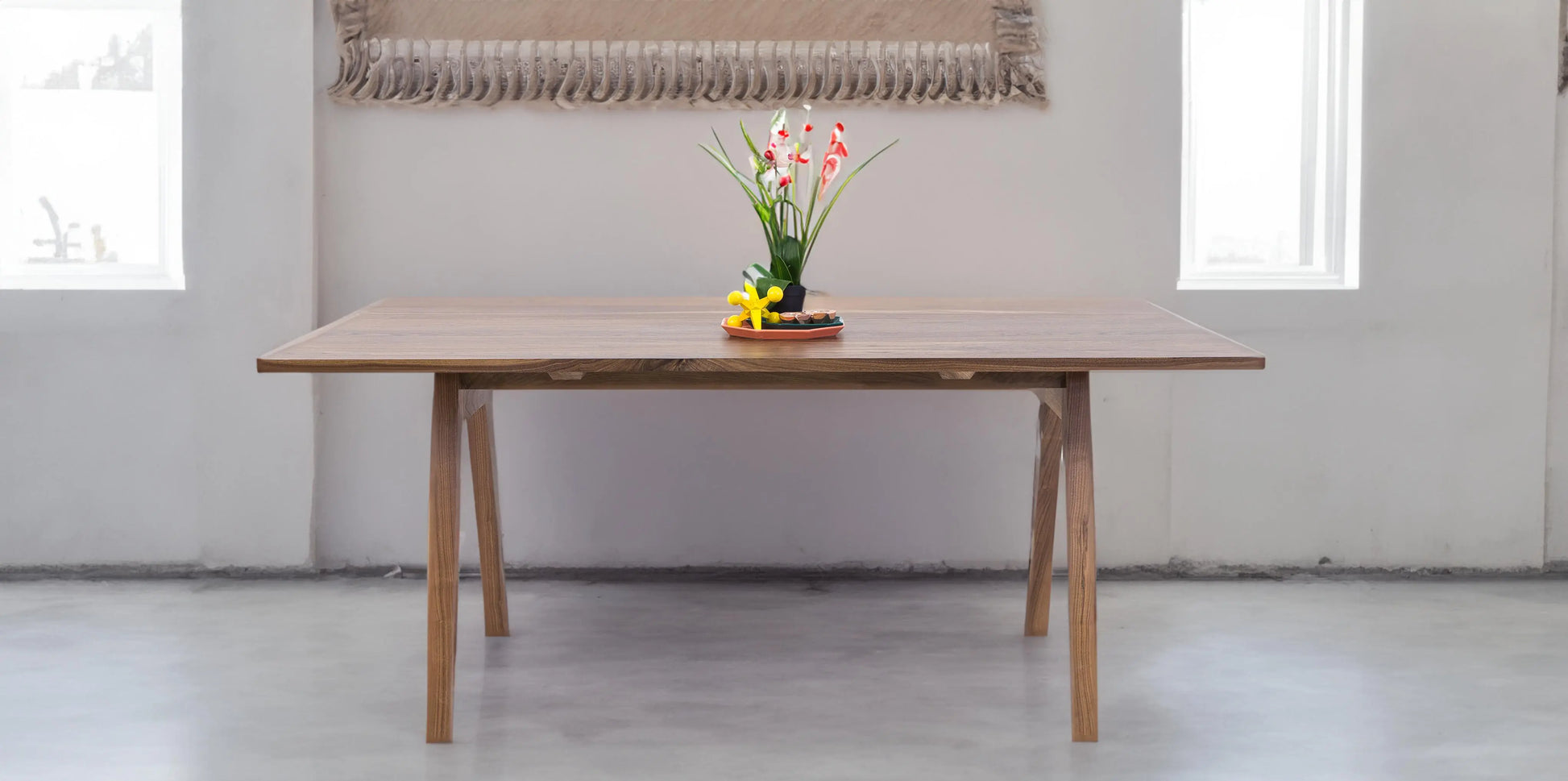 Scandinavian Dining Table Sputnik model showcasing its minimalist aesthetic