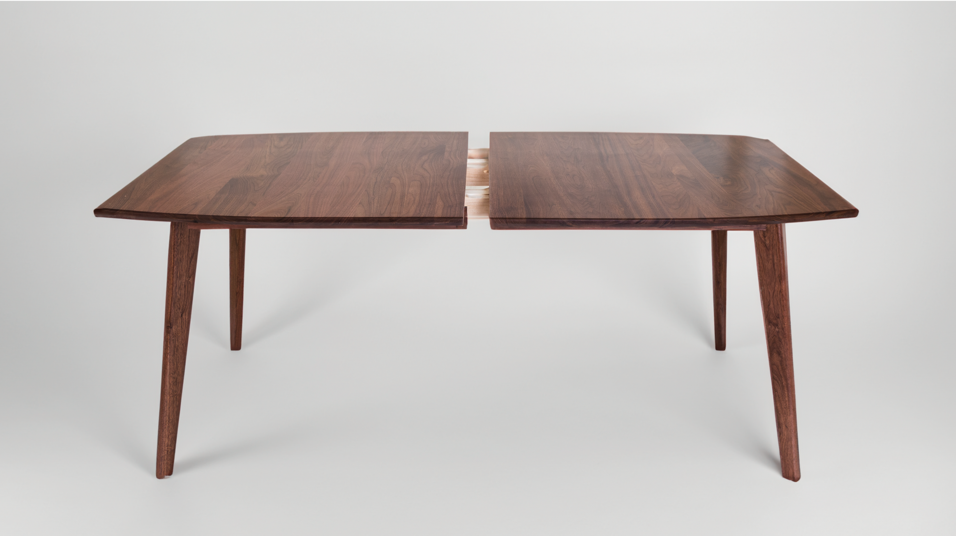 Classic Mid Century Modern Dining Table with leaf