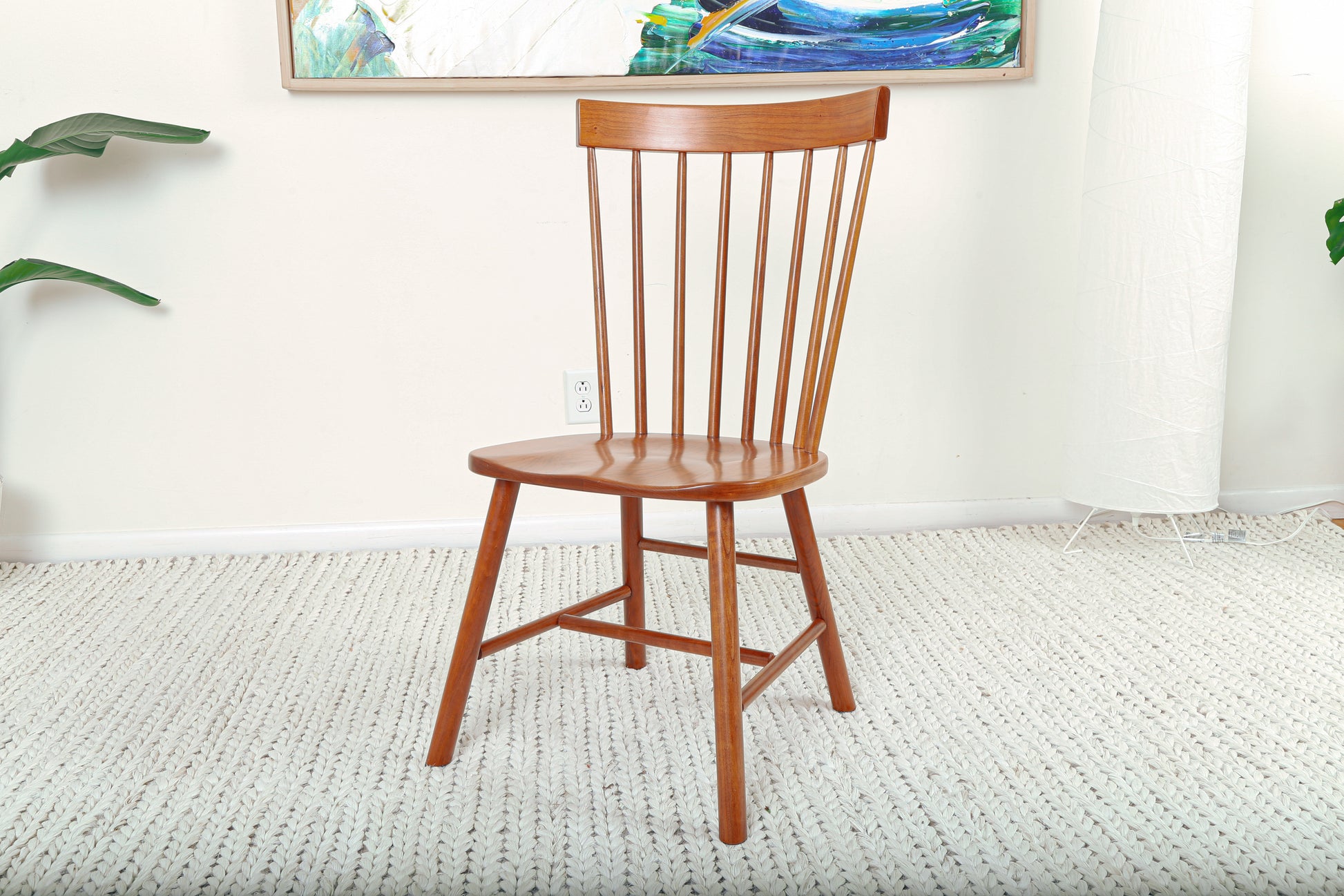 Wood dining chairs with arms for added comfort