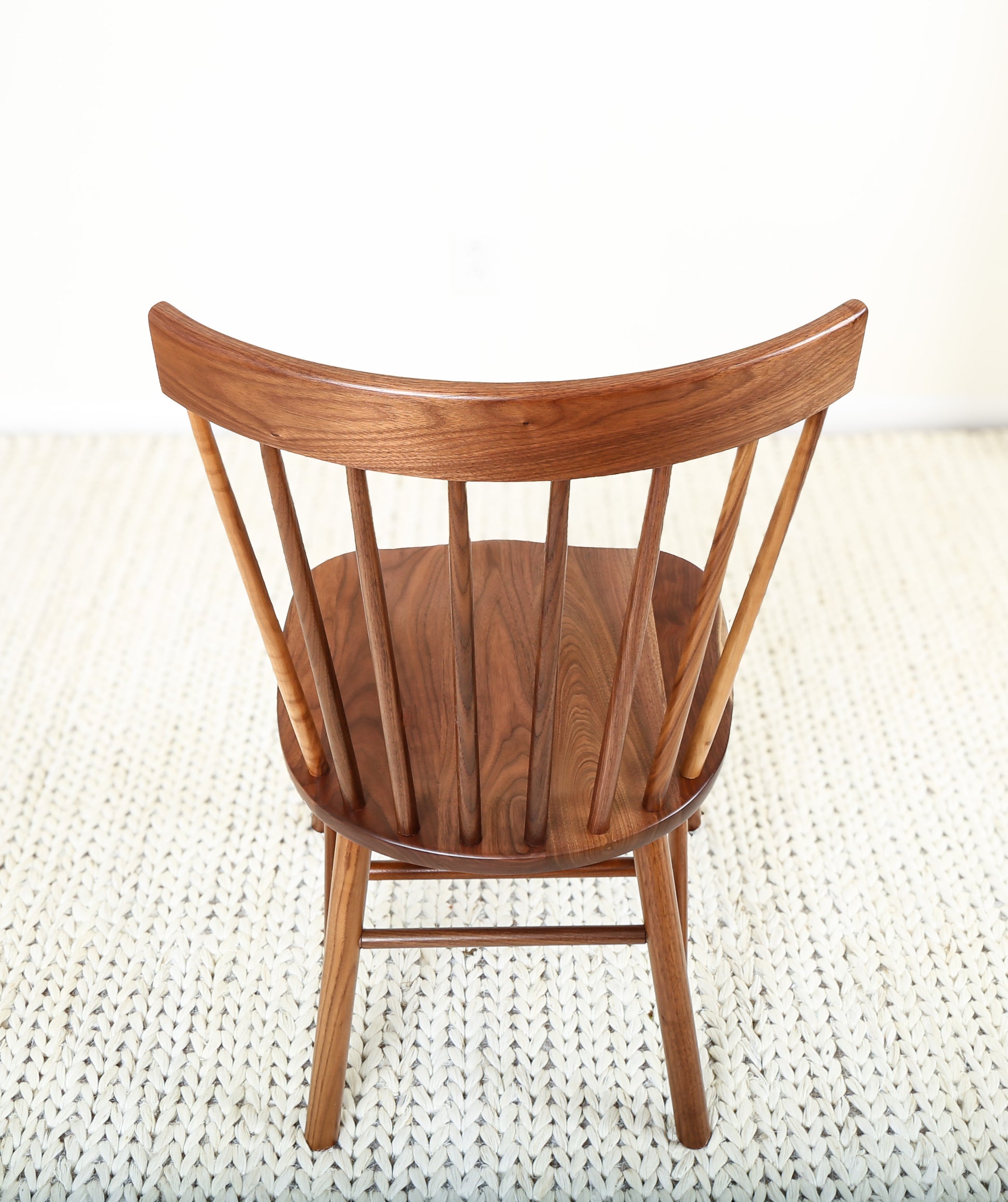 Handcrafted solid wood dining chair for dining table