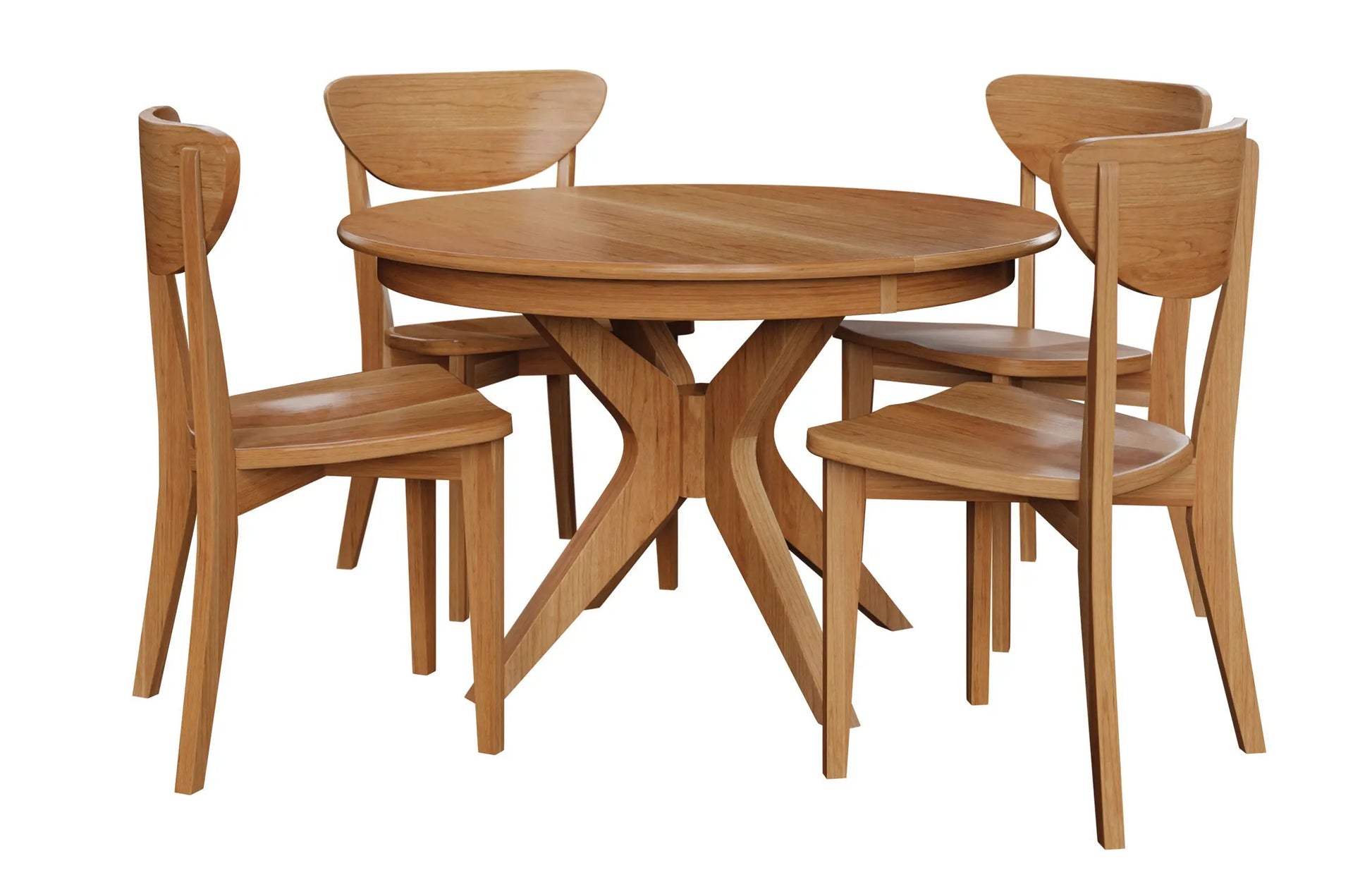 Experience dining versatility with the 'Corcovado' modern round dining table