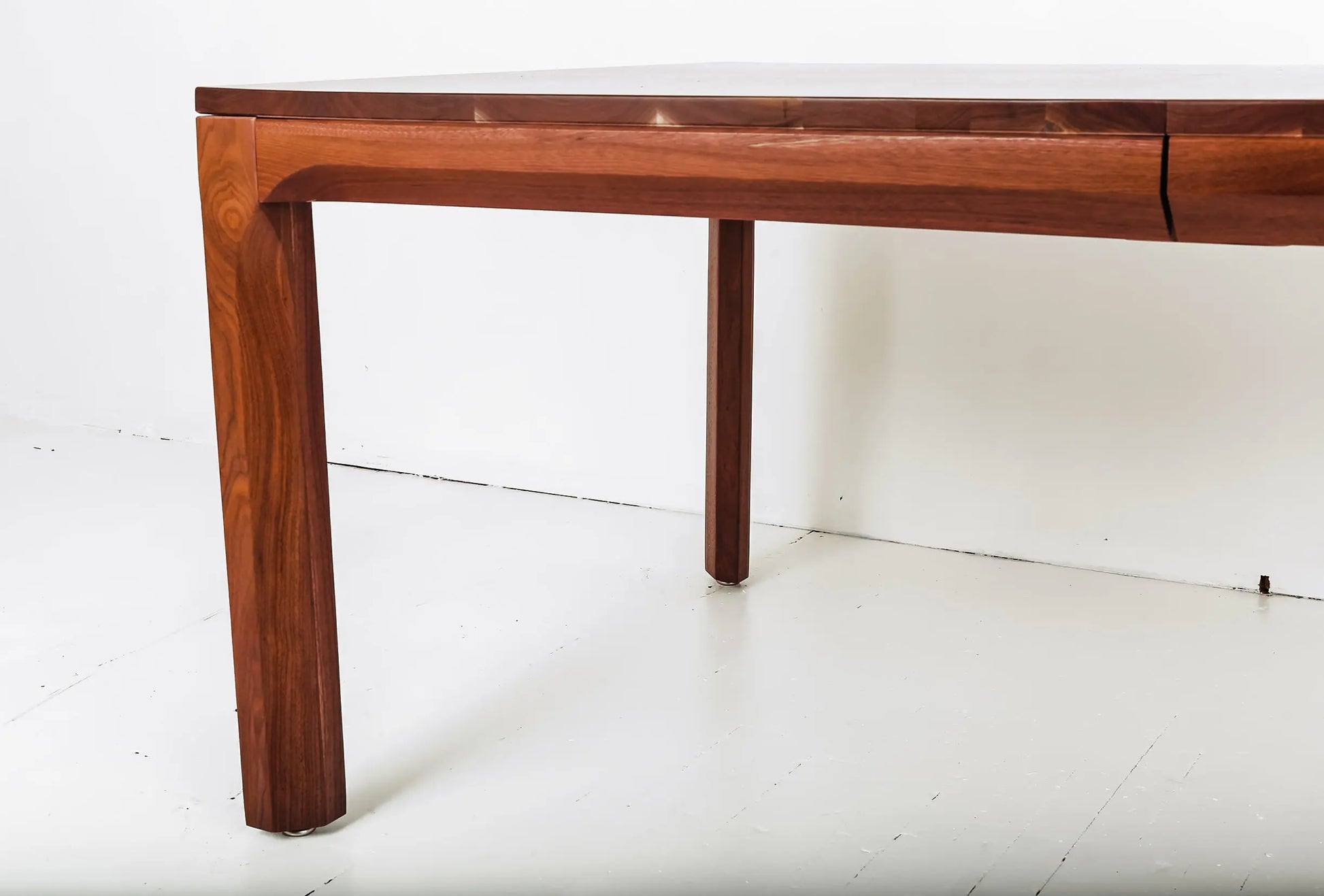 Chic Japandi Wooden Extendable Dining Table