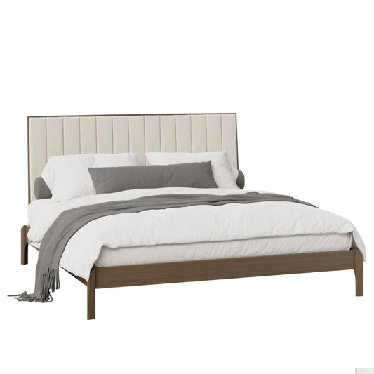 The Serenity, Scandi Upholstered Modern Handmade Bed Moderncre8ve