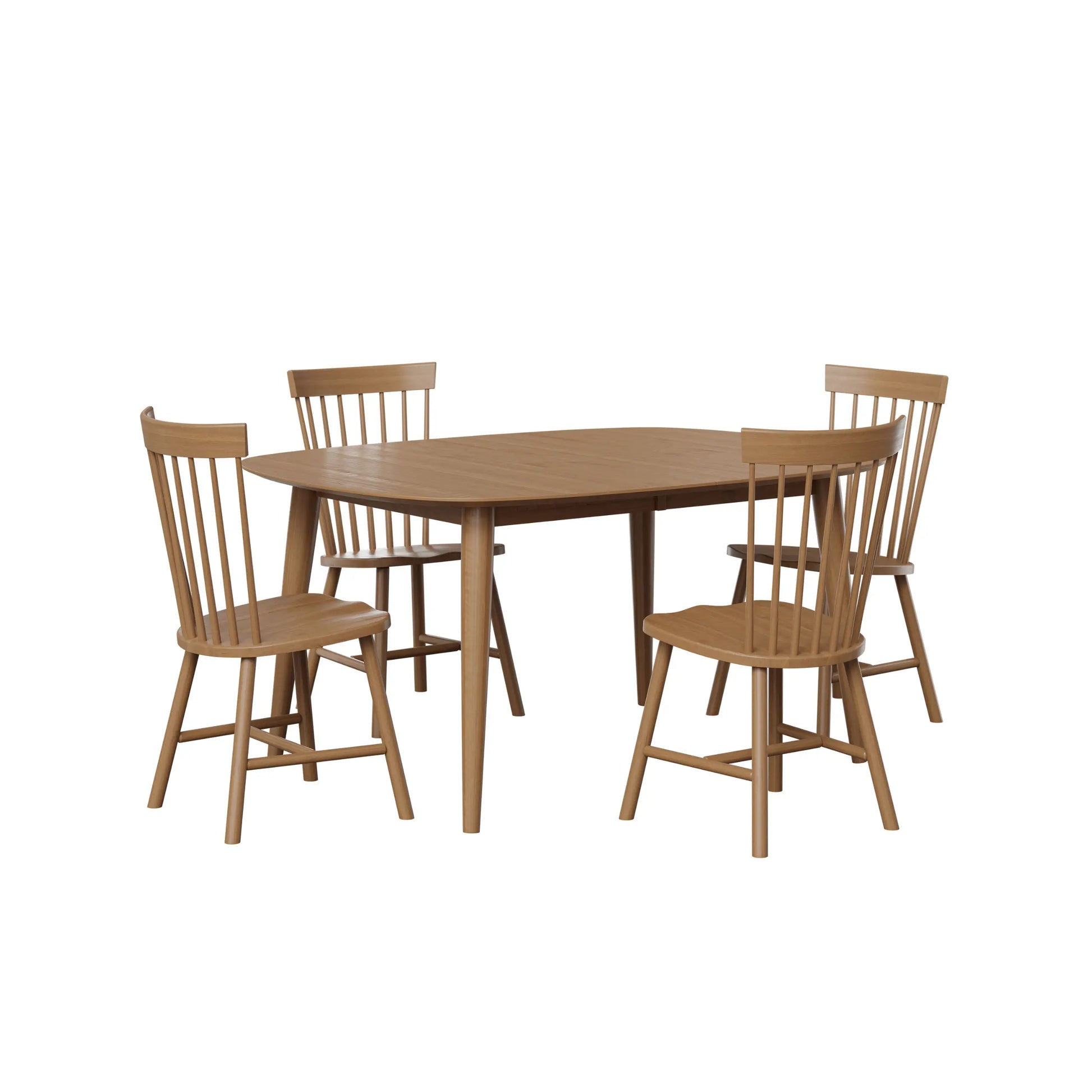 Vista wooden dining chair set for modern dining rooms