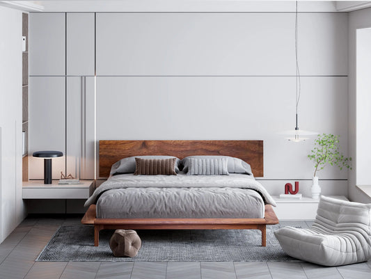 The Mansfield Moderncre8ve Minimalist Bed Frame