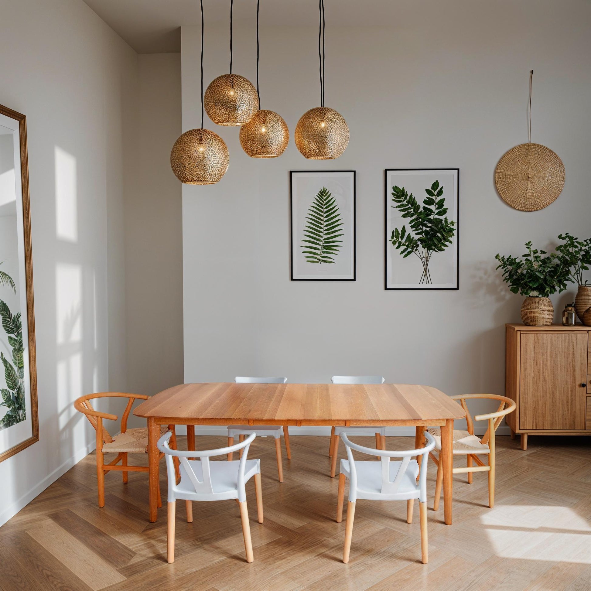 The Mar Vista, Scandinavian Oval Dining Table