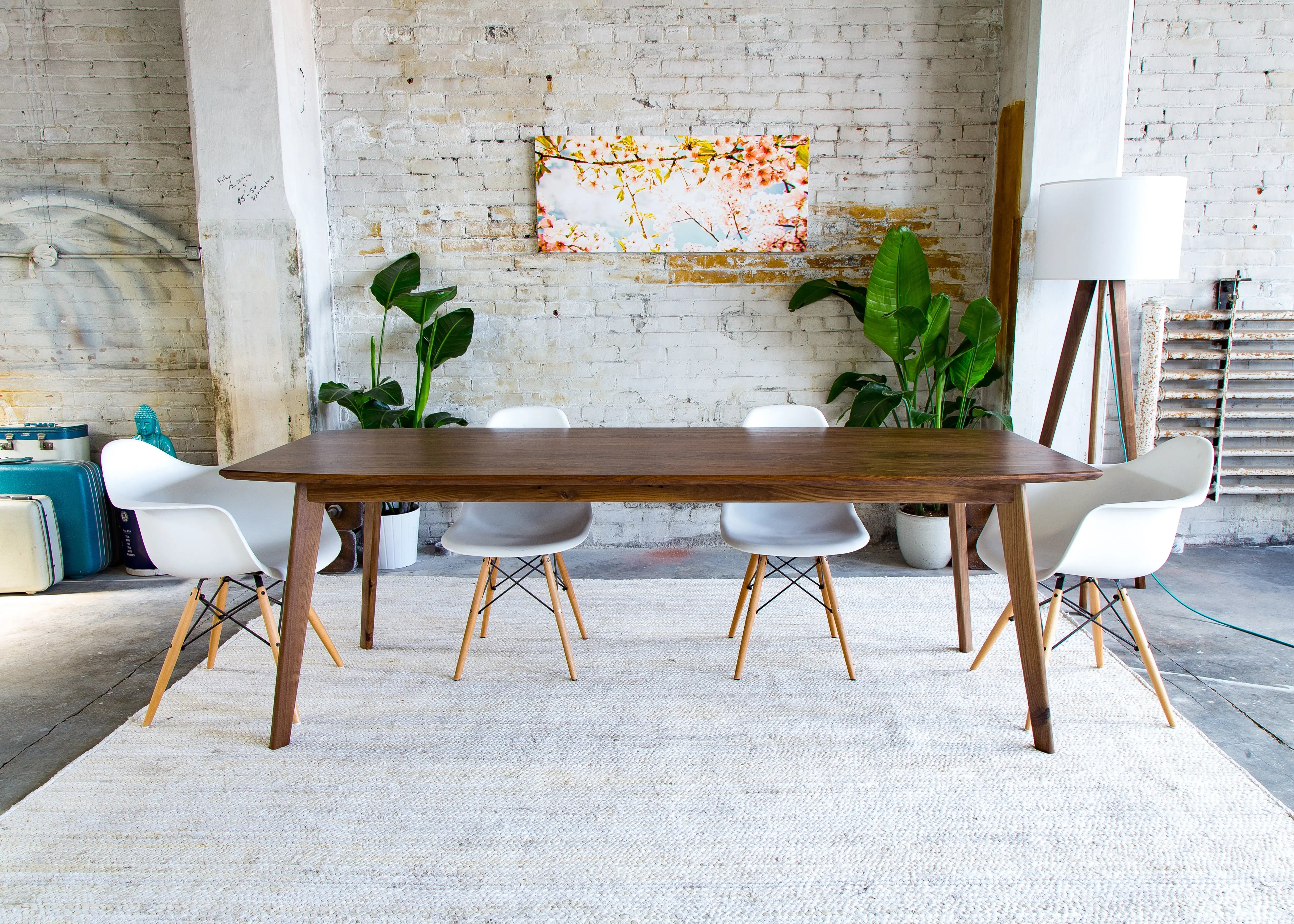 Mid century deals modern table