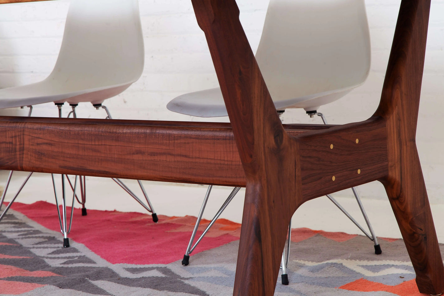 The Glenbrook, Claro Walnut Live Edge Dining Table