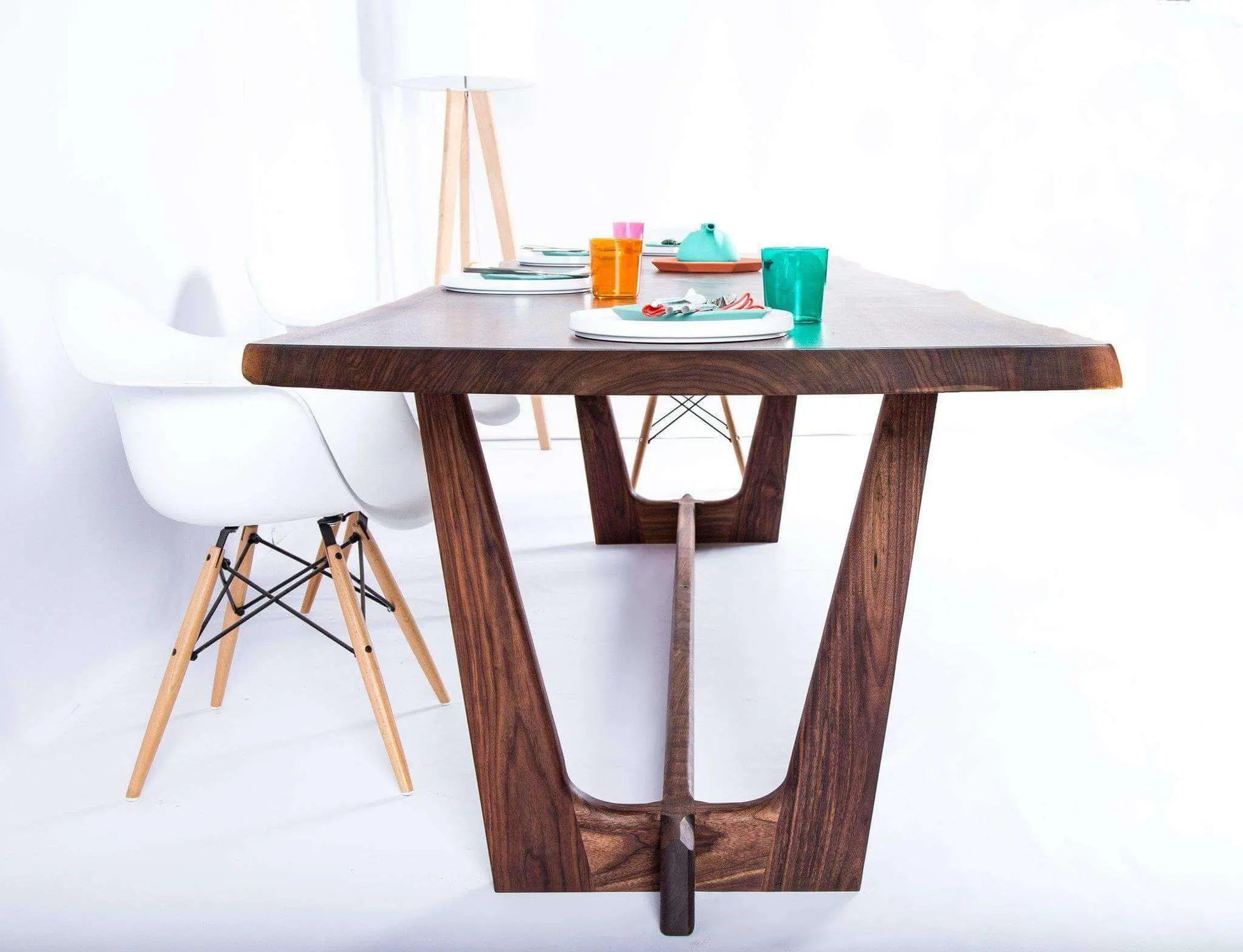 The Prima: Walnut Dining Table